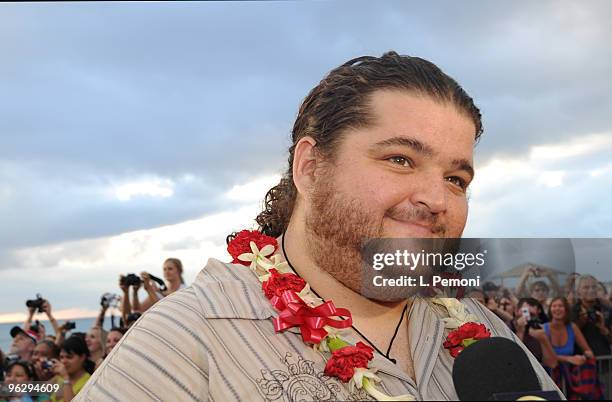 Jorge Garcia arrives at the LOST Sunset On The Beach screening and the LOST Beginning Of The End party on January 30, 2010 in Honolulu, Hawaii.