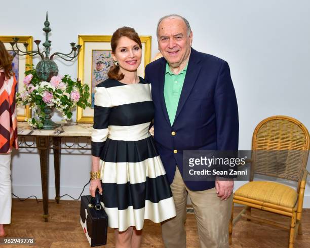 Jean Shafiroff and Martin Shafiroff attend ARF Thrift Shop Designer Show House & Sale at ARF Thrift & Treasure Shop on May 26, 2018 in Sagaponack,...