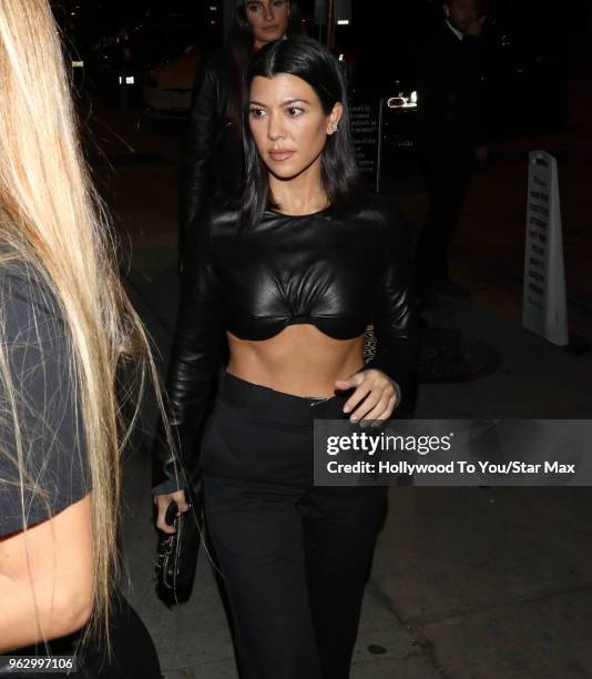 Kourtney Kardashian is seen on May 26, 2018 in Los Angeles, California.