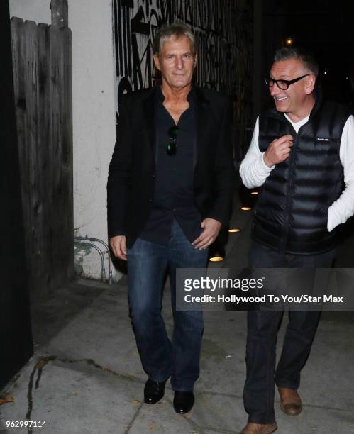 Michael Bolton is seen on May 26, 2018 in Los Angeles, California.