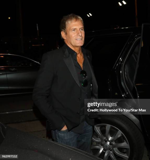 Michael Bolton is seen on May 26, 2018 in Los Angeles, California.