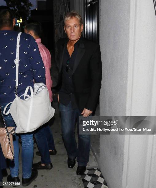 Michael Bolton is seen on May 26, 2018 in Los Angeles, California.