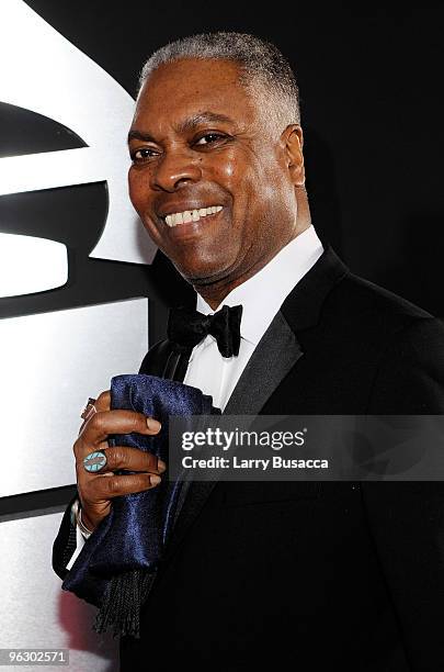 Musician Booker T. Jones arrives at the 52nd Annual GRAMMY Awards held at Staples Center on January 31, 2010 in Los Angeles, California.