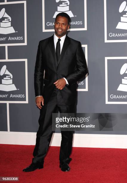 Calloway arrives at the 52nd Annual GRAMMY Awards held at Staples Center on January 31, 2010 in Los Angeles, California.