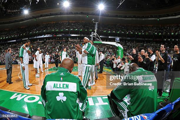 Boston Lineup Boston Celtics Starting Lineup Photos and Premium High Res Pictures ...