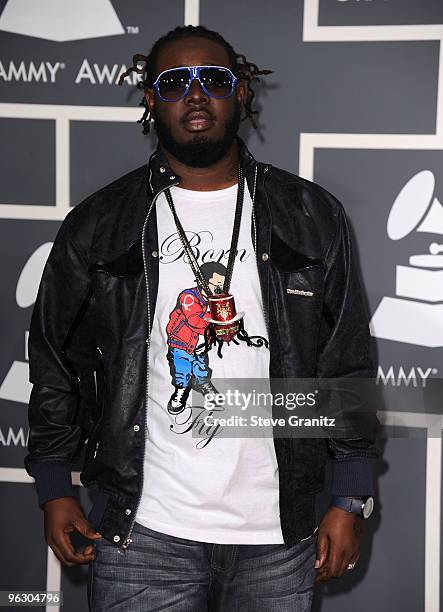 Tea Pain Rapper 390 T Pain Grammy Photos & High Res Pictures - Getty Images
