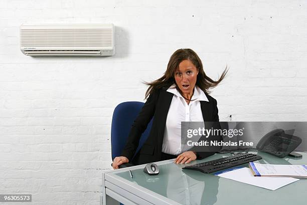 cool secretary - hot secretary stock pictures, royalty-free photos & images