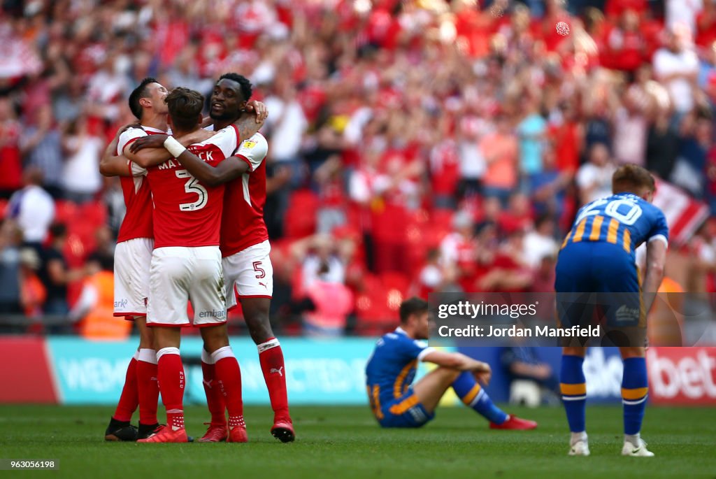 Rotherham United v Shrewsbury Town - Sky Bet League One Play Off Final