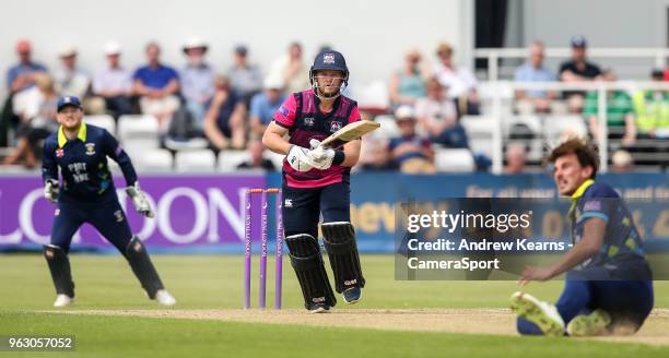 Northants Steelbacks' Ben Duckett during the Royal London One Day Cup match between Northamptonshire and Durham at The County Ground on May 27, 2018...