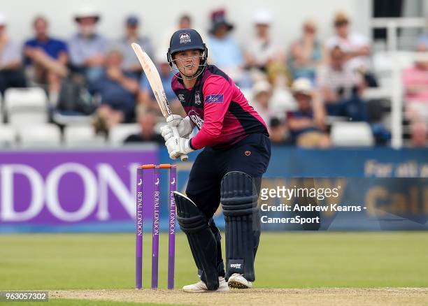 Northants Steelbacks' Rob Newton during the Royal London One Day Cup match between Northamptonshire and Durham at The County Ground on May 27, 2018...