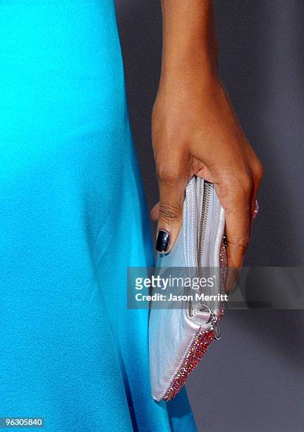 Singer/songwriter Malina Moye arrives at the 52nd Annual GRAMMY Awards held at Staples Center on January 31, 2010 in Los Angeles, California.