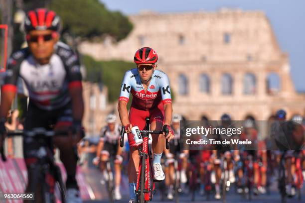 Arrival / Alex Dowsett of Great Britain and Team Katusha-Alpecin / during the 101st Tour of Italy 2018, Stage 21 a 115km stage from Rome to Rome /...