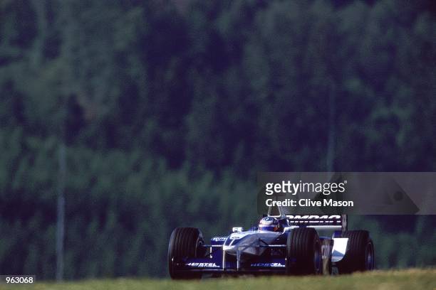 Williams-BMW driver Juan Pablo Montoya of Colombia in action during the European Formula One Grand Prix held at the Nurburgring, in Nurburg, Germany....
