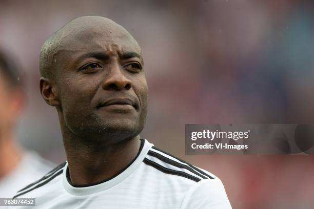 Pierre Webo of Friendsteam during the Dirk Kuyt Testimonial match at stadium de Kuip on May 27, 2018 in Rotterdam, the Netherlands