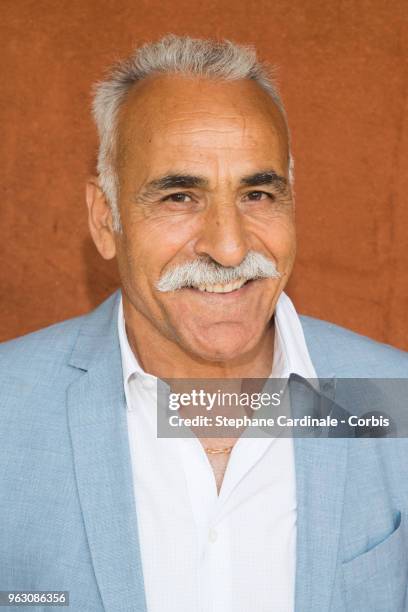 Mansour Bahrami attends the 2018 French Open - Day One at Roland Garros on May 27, 2018 in Paris, France.