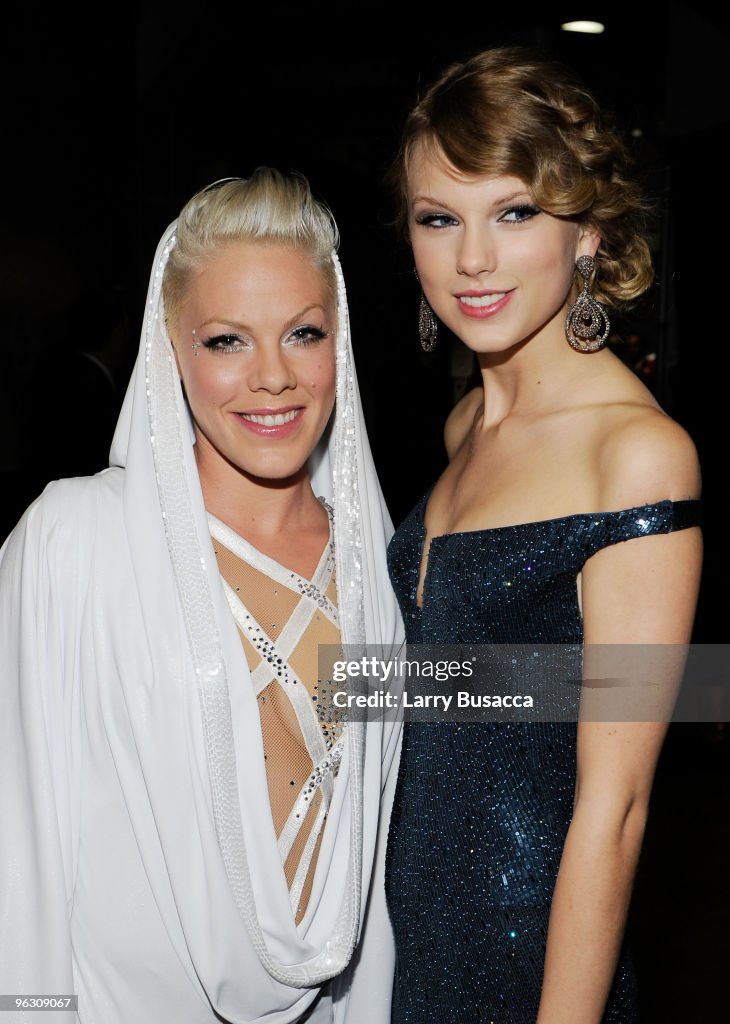 The 52nd Annual GRAMMY Awards - Backstage