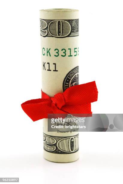money reward - money roll stock pictures, royalty-free photos & images