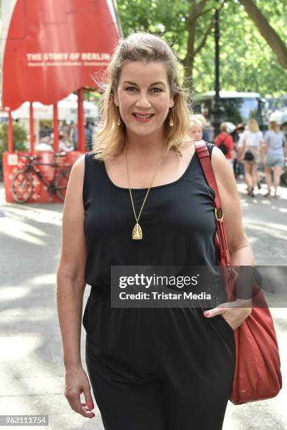 Alexa Maria Surholt during the 'DANKE!' - Farewell Party at Theater am Kurfuerstendamm on May 26, 2018 in Berlin, Germany.