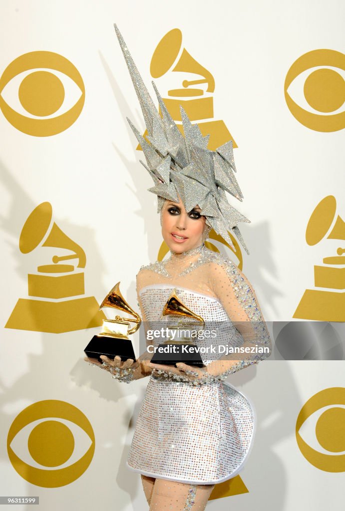 The 52nd Annual GRAMMY Awards - Press Room