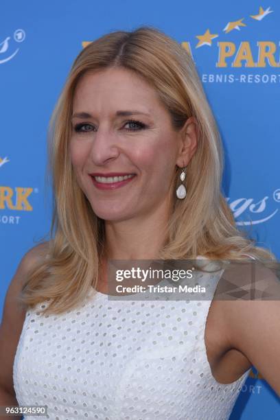 Stefanie Hertel during the 1st show of the season of the TV show 'Immer wieder sonntags' at Europa Park on May 27, 2018 in Rust, Germany.