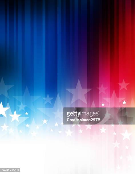 star shape abstract background - presidential candidate stock illustrations