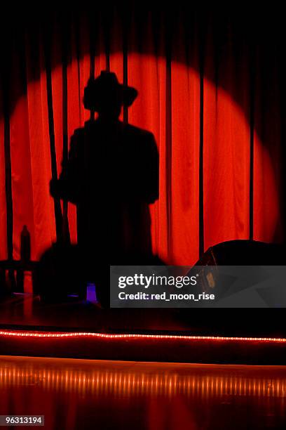 shadow man (xl) - club singer stock pictures, royalty-free photos & images