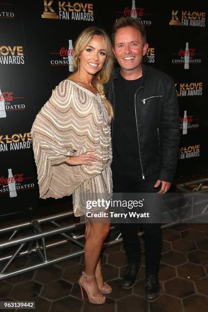 Lauren Bricken artist Chris Tomlin attends the 6th Annual KLOVE Fan Awards at The Grand Ole Opry on May 27, 2018 in Nashville, Tennessee.