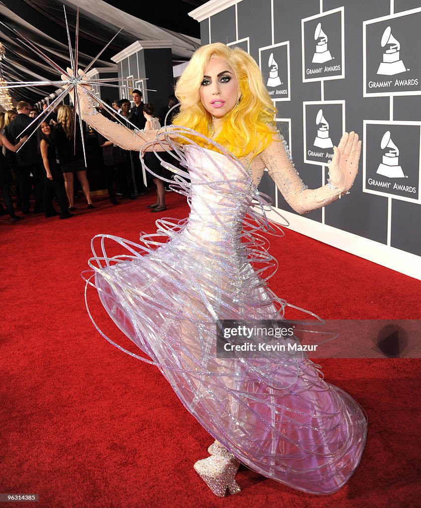 The 52nd Annual GRAMMY Awards - Red Carpet