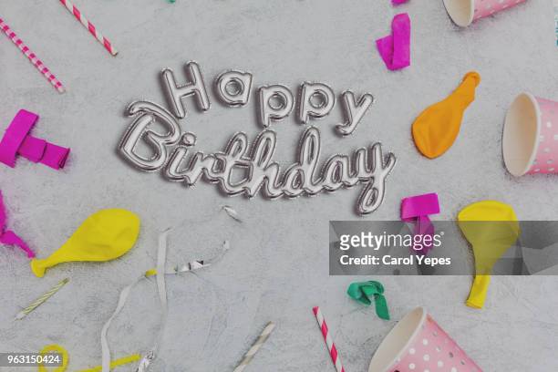 party,celebration,happy birthday background - happy birthday vintage stockfoto's en -beelden