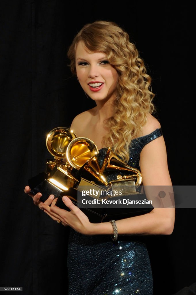 The 52nd Annual GRAMMY Awards - Press Room