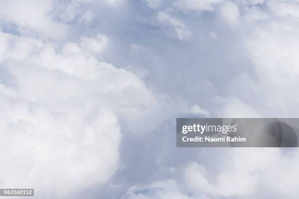 monochrome close up of clouds - naomi rahim stock pictures, royalty-free photos & images