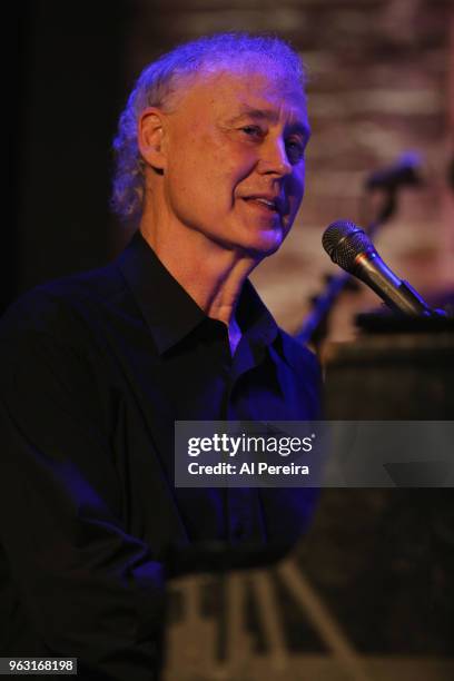 Bruce Hornsby performs on piano with his band, The Noisemakers, at City Winery on May 27, 2018 in New York City.