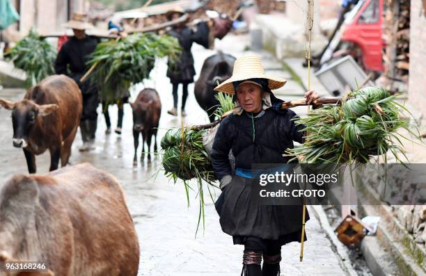 Qiandongnan prefecture, guizhou province These are all dong villages, and the women wear ethnic costumes. Although several villages are not far away,...