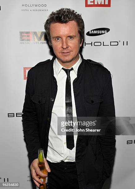 Musician Steve McEwan attends the 2010 EMI Post GRAMMY Party at the W Hollywood Hotel and Residences on January 31, 2010 in Hollywood, California.