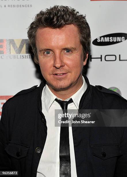 Musician Steve McEwan attends the 2010 EMI Post GRAMMY Party at the W Hollywood Hotel and Residences on January 31, 2010 in Hollywood, California.