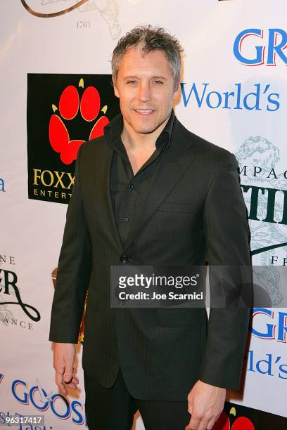 Max Ryan arrives at the Jamie Foxx Post Grammy Event at The Conga Room at L.A. Live on January 31, 2010 in Los Angeles, California.