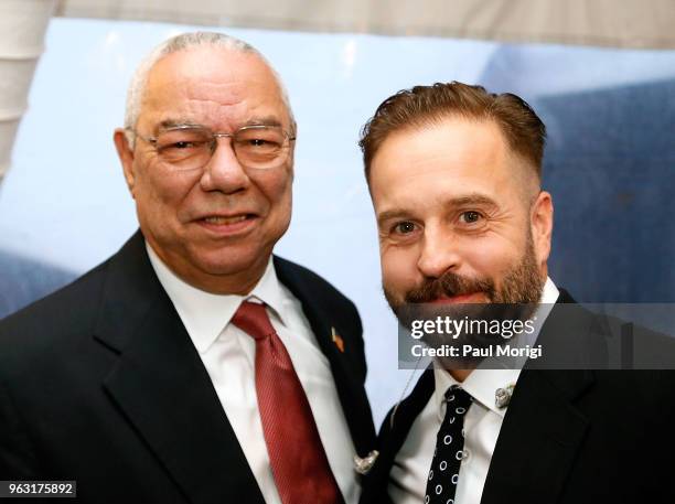 Distinguished American leader General Colin L. Powell, USA and Tenor Alfie Boe attend the 2018 National Memorial Day Concert at U.S. Capitol, West...