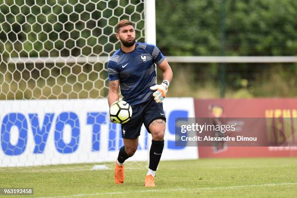 Dimitry Bertaud of France during the International Festival Espoirs match between France and South Korea on May 27, 2018 in Aubagne, France.