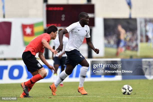 Wilfried Kanga of France during the International Festival Espoirs match between France and South Korea on May 27, 2018 in Aubagne, France.