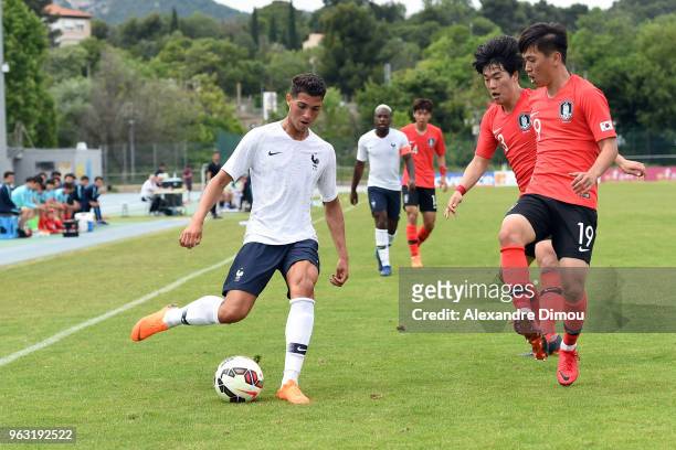 Jeremie Porsan Clemente of France during the International Festival Espoirs match between France and South Korea on May 27, 2018 in Aubagne, France.