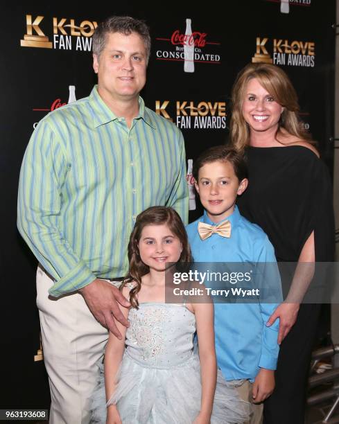 Vanderbilt kid Ansley and family attend the 6th Annual KLOVE Fan Awards at The Grand Ole Opry on May 27, 2018 in Nashville, Tennessee.