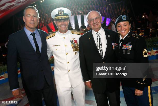 Emmy, Golden Globe and SAG Award-nominated actor John Corbett, Navy Adm. Bill Moran, Korean War veteran Army Sergeant Joe Annello and Silver Star...