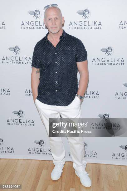Michael Blauner attends special screening of Breath hosted by Deborra-Lee Furness and Hugh Jackman at Angelika Film Center.
