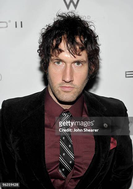 Musician Sam Endicott attends the 2010 EMI GRAMMY Party at the W Hollywood Hotel and Residences on January 31, 2010 in Hollywood, California.