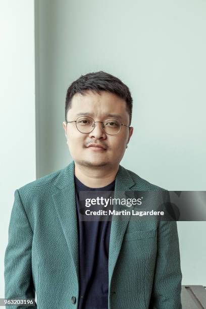 Filmmaker Bi Gan is photographed for Self Assignment, on May, 2018 in Cannes, France. . .