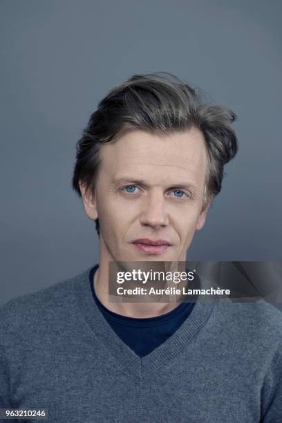 Filmmaker Alex Lutz is photographed for Self Assignment, on May, 2018 in Cannes, France. . .