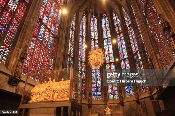 aachen cathedral - aachen stock pictures, royalty-free photos & images