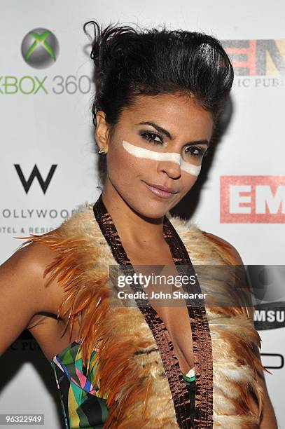 Vassy attends the 2010 EMI Post GRAMMY Party at the W Hollywood Hotel and Residences on January 31, 2010 in Hollywood, California.