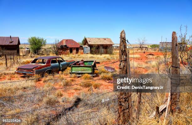 cuervo, new-mexico-geisterstadt - denis tangney jr stock-fotos und bilder