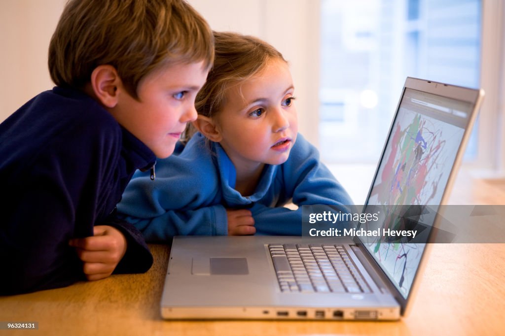 7,991 kids desktop computer stock photos, high-res... Kids Working At The Computer High-Res Stock Photo - Getty Images